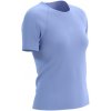 Dámske bežecké tričko Compressport, TRAIL RACING SS TSHIRT W modrá S