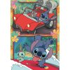 CLEMENTONI Puzzle Bláznivý Stitch 104 dielikov