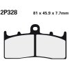 Predné brzdové doštičky / obloženie Nissin BMW R 1150 R Rockster 2003 - směs ST
