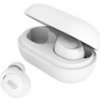QCY - T27, zcela bezdrátová špuntová sluchátka s dobíjecím boxem, bílá