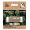 Goodram USB flash disk, USB 3.0, 16GB, UME3 ECO FRIENDLY, hnedý, UME3-0160EFR11, USB A, s krytkou