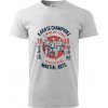Karate Champions - Klasické pánske tričko vyššej gramáže - 3XL ( Svetlosivý melír )