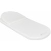 Matrac do kočíka z pamäťovej peny s vankúšikom 75x30 cm Airknit White