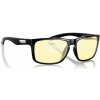 GUNNAR Office Collection Intercept Onyx, jantárové sklá