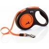 Flexi NEON popruh M 5m/25kg oranžové