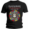 Iron Maiden Book of Souls Live Chapter Black M Tričko