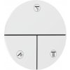 Hansgrohe ShowerSelect Comfort S - Ventil pod omietku pre 3 spotrebiče, biela matná 15558700