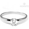 ADANITO BRR0864S - Zlatý prsteň so zirkónom z bieleho zlata