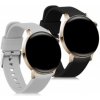 2x Náramok kwmobile Huawei Watch GT 3 Pro (43mm) / Watch GT 3 (42mm) černá, bílá