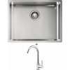 Franke BXX 210/110-54 + Deante ASTER BCA 062M chróm