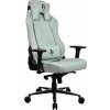 AROZZI herní židle VERNAZZA Soft Fabric Pearl Green/ povrch Elastron/ perlově zelená