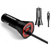 MODECOM Autonabíjačka Quick Charge s podsvietením, USB + Typ C, ZT-MC-KULC-02