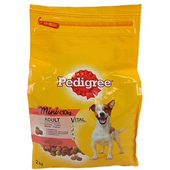 Pedigree Adult Mini s hovädzím & zeleninou 2 kg