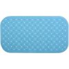 MSV protišmyková podložka do vane Class, blankytná modrá, 36 × 76 cm