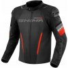 Textilná motocyklová bunda Shima Solid 2.0 veľ. XXL čierno-červená