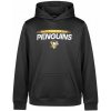 Outerstuff Dětská mikina Pittsburgh Penguins NHL Authentic Pro Hood Po Hoodie Veľkosť: Dětské XL (13 - 15 let)
