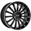 CARMANI 17 9x19 5x112 ET49 black lip polished