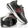 TENISKY KARL LAGERFELD ZONE HEART OF KARL LO LCE BLACK LTHR & SUEDE W/RED