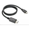 C-TECH DisplayPort/ HDMI kábel, 3 m, čierny CB-DP-HDMI-3