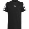 Detské tričko adidas, 3 STRIPES TEE 160 J Čierna,Biela 152