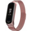 BStrap Milanese (Small) remienok na Xiaomi Mi Band 3/4, rose pink (SXI005C10)