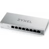 Zyxel GS1200-8HP 8-portový gigabitový webový inteligentný prepínač, 4x PoE 802.3at, PoE rozpočet 60W, bez ventilátora