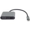 PremiumCord MST adaptér USB-C na HDMI + VGA, rozlišení 4K a FULL HD 1080p ku31hdmi19