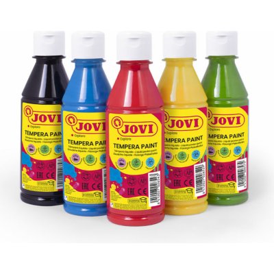 JOVI PREMIUM - Temperové farby vo fľaši 500 ml svetlozelená 50617