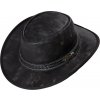 Stars & Stripes Klobúk westernový Wylie Stars & Stripes, čierny Obvod hlavy: XL