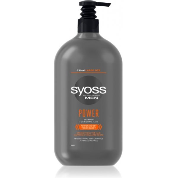 Syoss Men Power & Strength posilňujúci šampón s kofeínom 750 ml od 7,13 € -  Heureka.sk