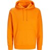 Jack & Jones Mikina s kapucí Classic Hood, unisex COT423902ao804-vibrant ora XL Oranžová vibrant