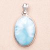 Nefertitis Larimar prívesok striebro Ag 925 P3017 NF50433 - 2,6 cm, 8,8 g