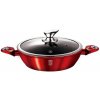 BerlingerHaus 28cm Burgundy Metallic Line BH-1263