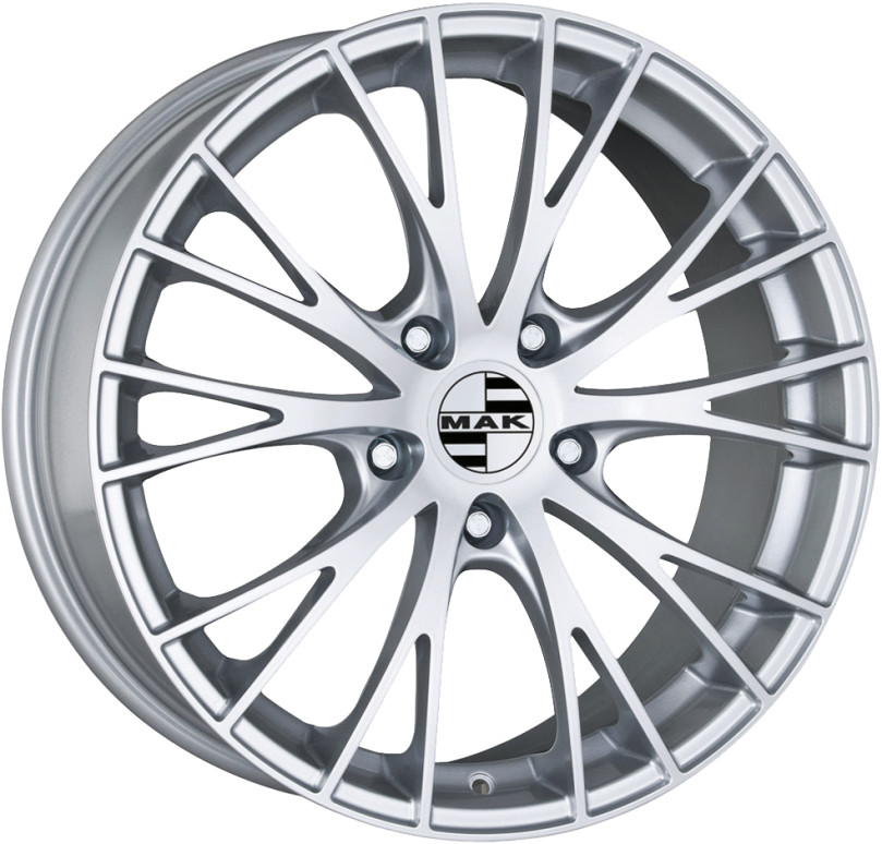 MAK RENNEN 8x18 5x112 ET21 silver