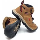 Keen Ridge Flex Mid Wp Youth bison / red carpet