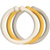 BIBS Loops krúžky 12ks - Ivory / Honey Bee / Sand