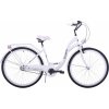 KOZBIKE Mestský bicykel K25 3 prevodový Biely 28