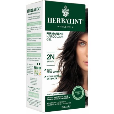Herbatint Permanentná farba na vlasy hnedá 2N