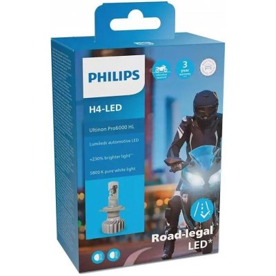 Philips LED Motožiarovka Philips 11972 U6000 X1 H7 PX26d/20W/12V 5800K P6095
