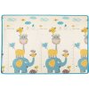 Dětská oboustranná pěnová podložka VILLAGE-ANIMALS 150 x 180 cm