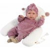 Llorens 74118 NEW BORN - realistická bábika bábätko so zvukmi a mäkkým látkovým telom - 42 cm