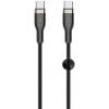Kábel Fixed FIXDB-CC12-BK USB-C/USB-C a podporou PD, 1,2m