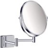 Kozmetické zrkadielko Hansgrohe AddStoris sklopné chróm 41791000