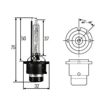 8GS 007 949-311 HELLA Zarovka, hlavni svetlomet ŻARÓWKA XENON D4S 35W