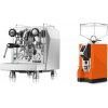 Rocket Espresso Giotto Cronometro V + Eureka Mignon Specialita, CR orange