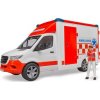 Bruder 2676 MB Sprinter Sanitka s figúrkou