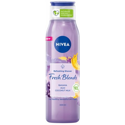 Nivea Fresh Banana & Acai osviežujúci sprchový gél (Refreshing Shower Gel) 300 ml