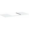 Hansgrohe Xilesa E doska na skrinku 118x55 cm biela 54271700