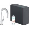 Hansgrohe Aqittura M91 - SodaSystem 210, vyťahovací výtok, 1jet, sBox, chróm 76836000