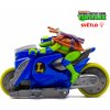 Ninja Korytnačky Motorka so svetlom na zotrvačník